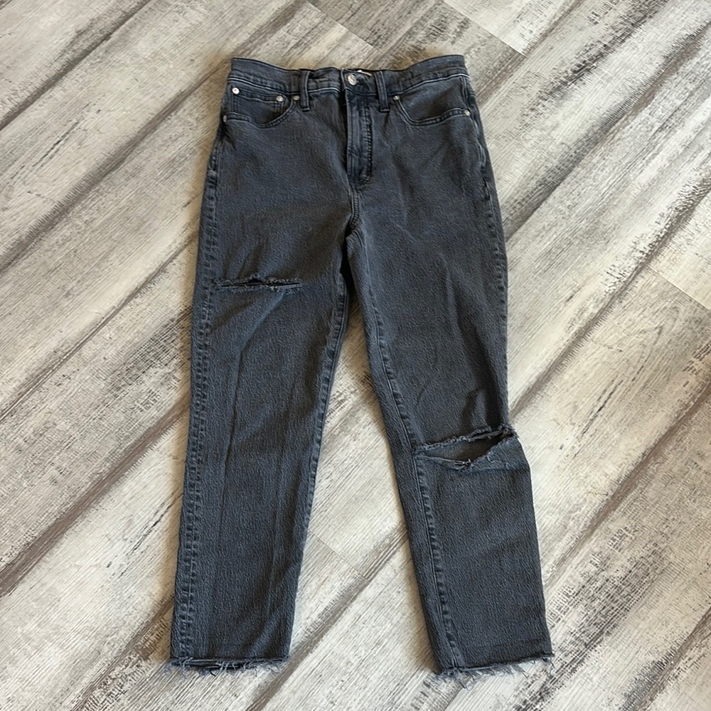 Madewell The Perfect Vintage Distressed Jean Women’s size 28